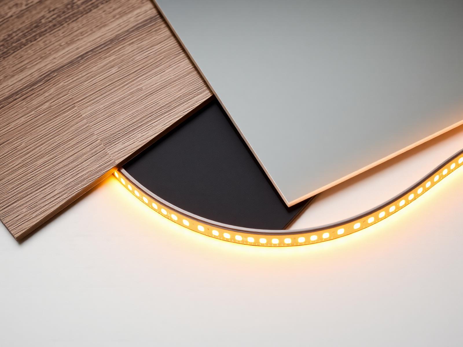Premium materials and lighting detail
