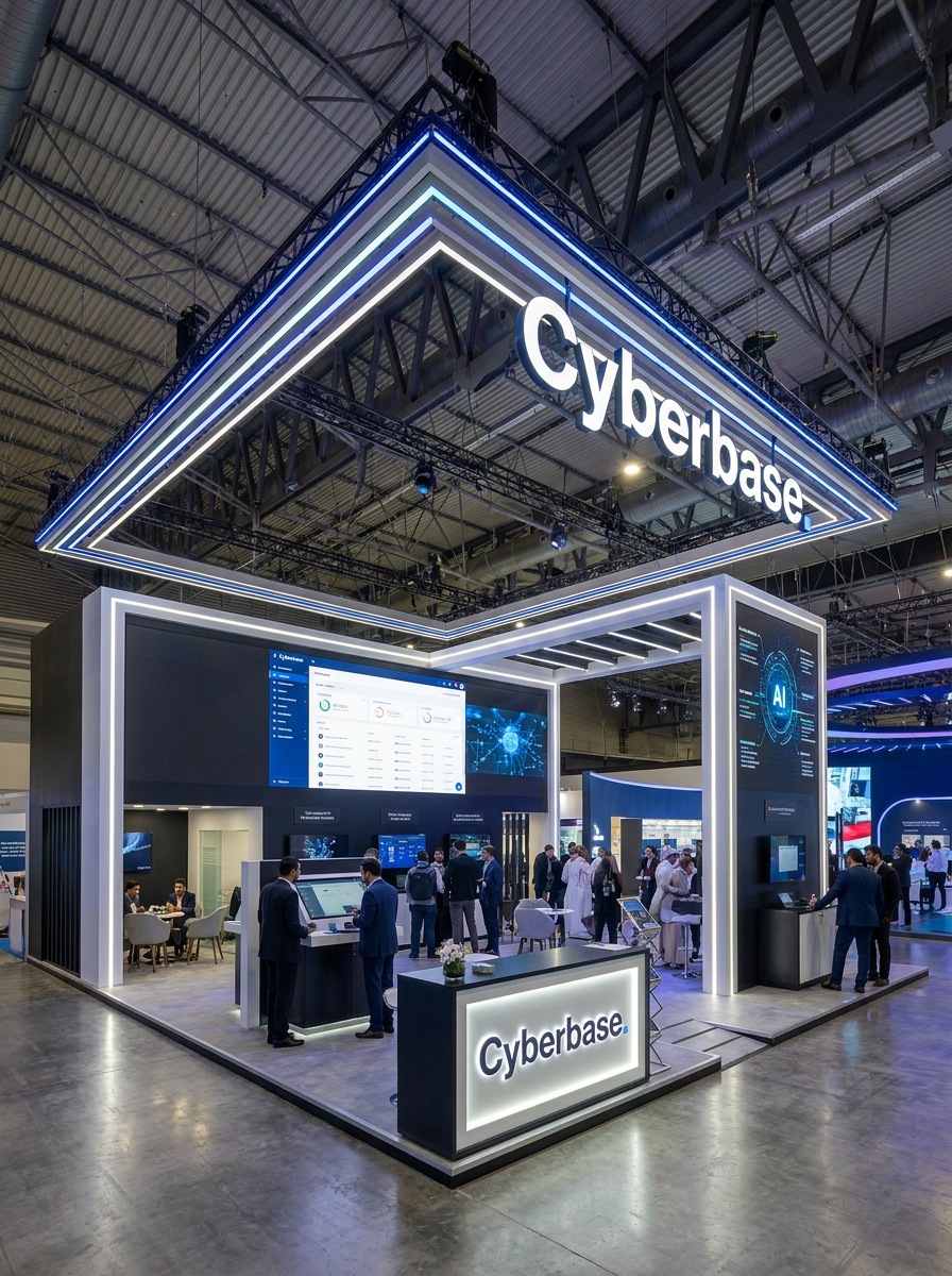 Cyberbase — Software & AI Company Stand