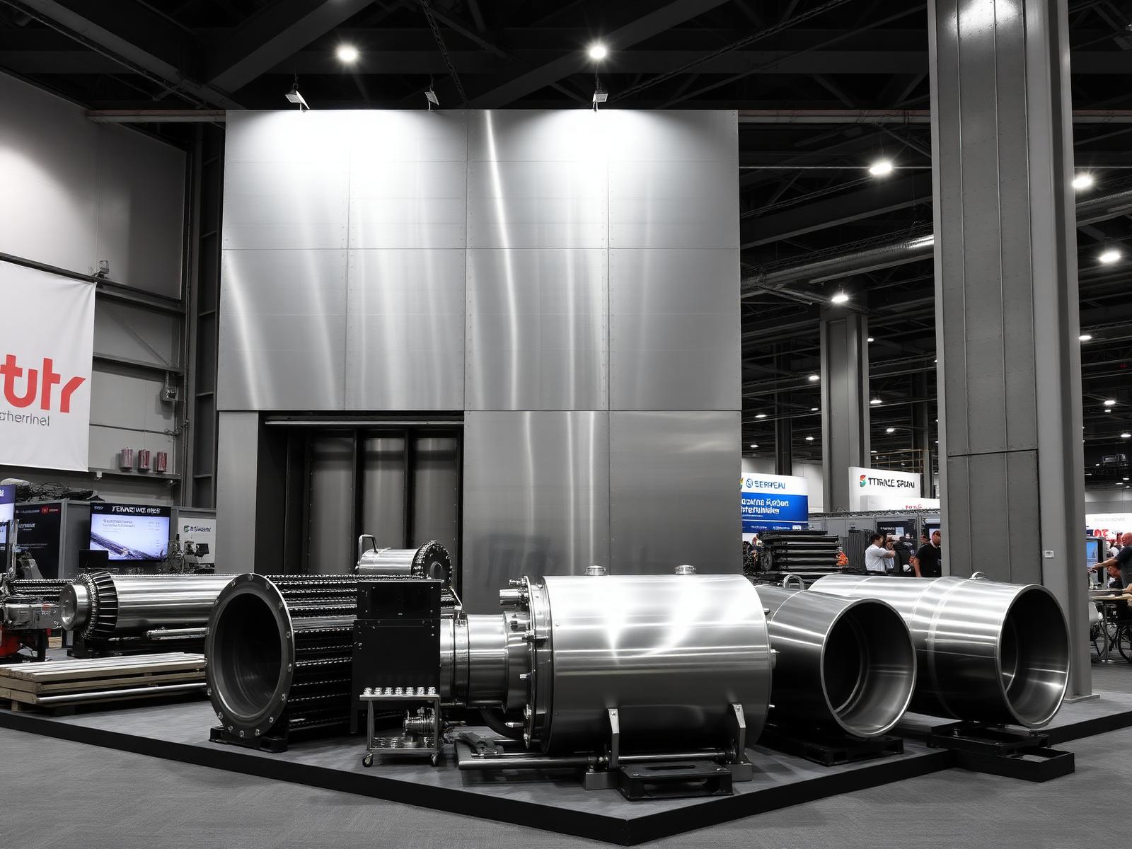 Sultan Steel — Industrial Exhibition Booth