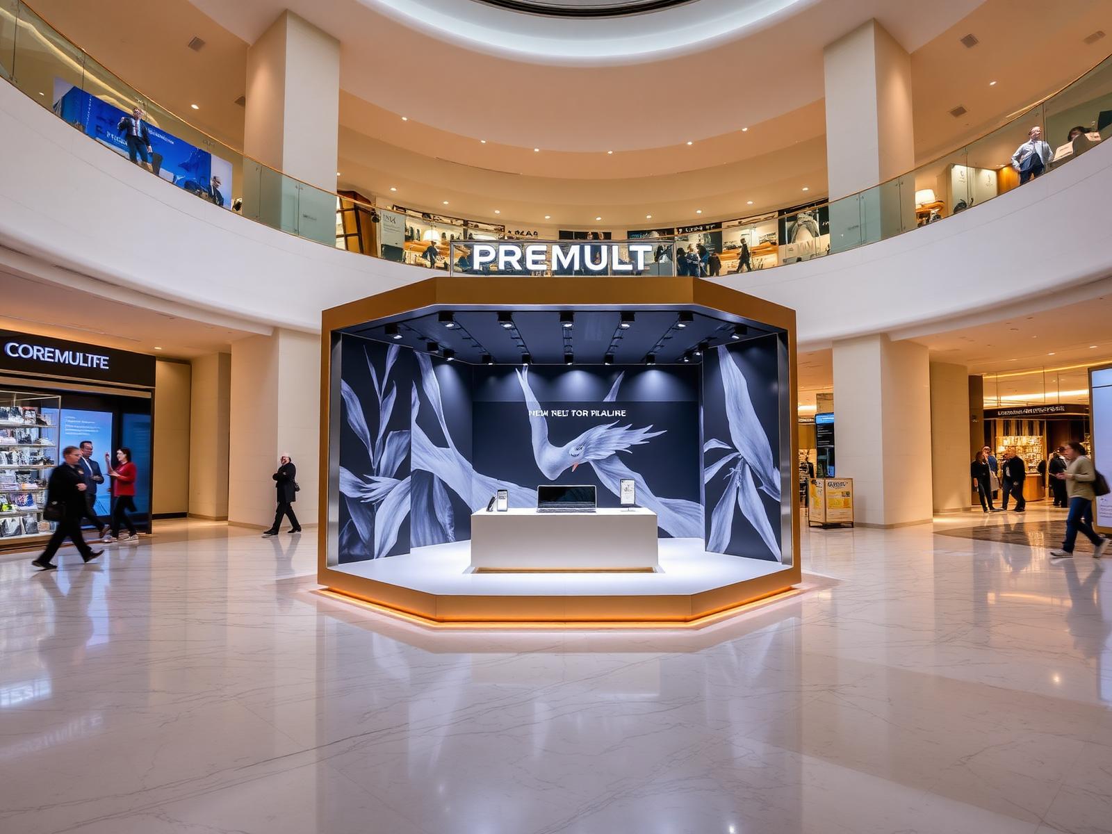 Samsung — Product Launch Island